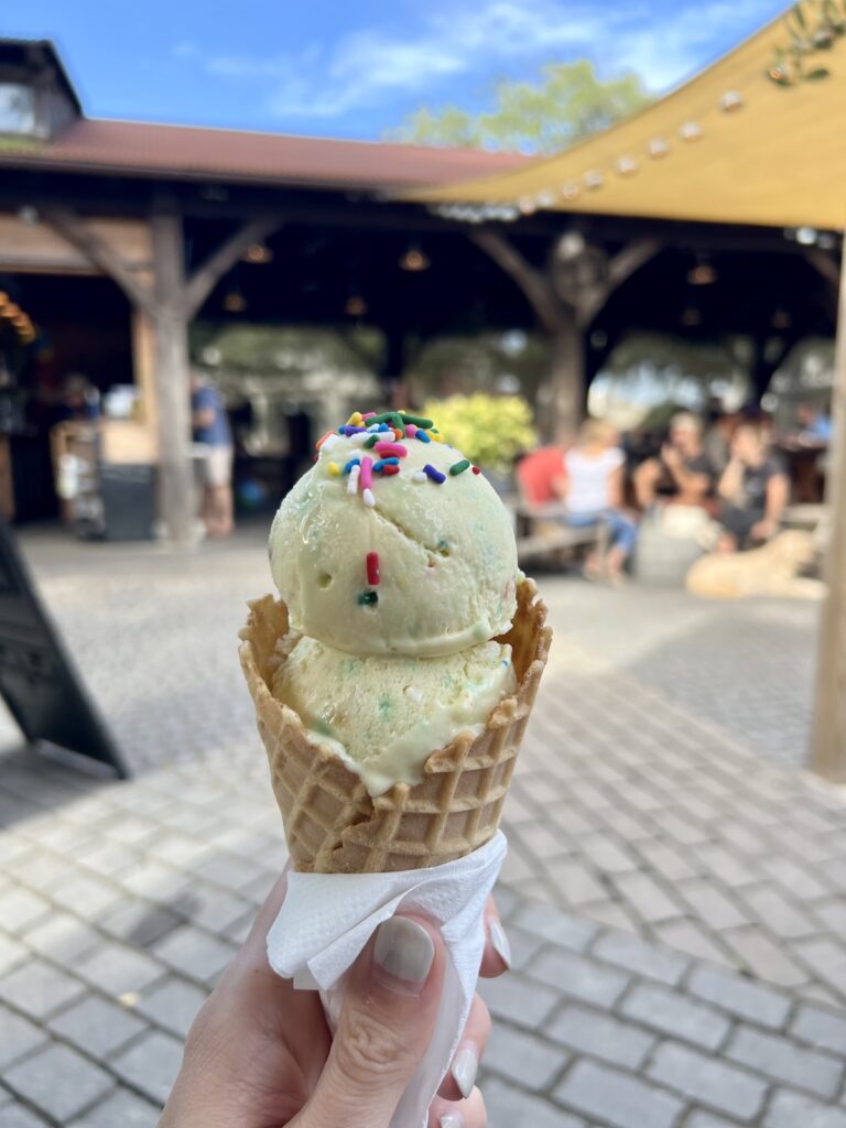 ice cream at edmunds original charleston restaurant